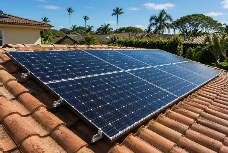 Installation de panneaux solaires à Wavrin